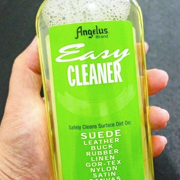 EASY CLEANER Liquid clean sHaMpOO suede nubuck leather fabric shoes boot ANGELUS - Picture 5 of 7